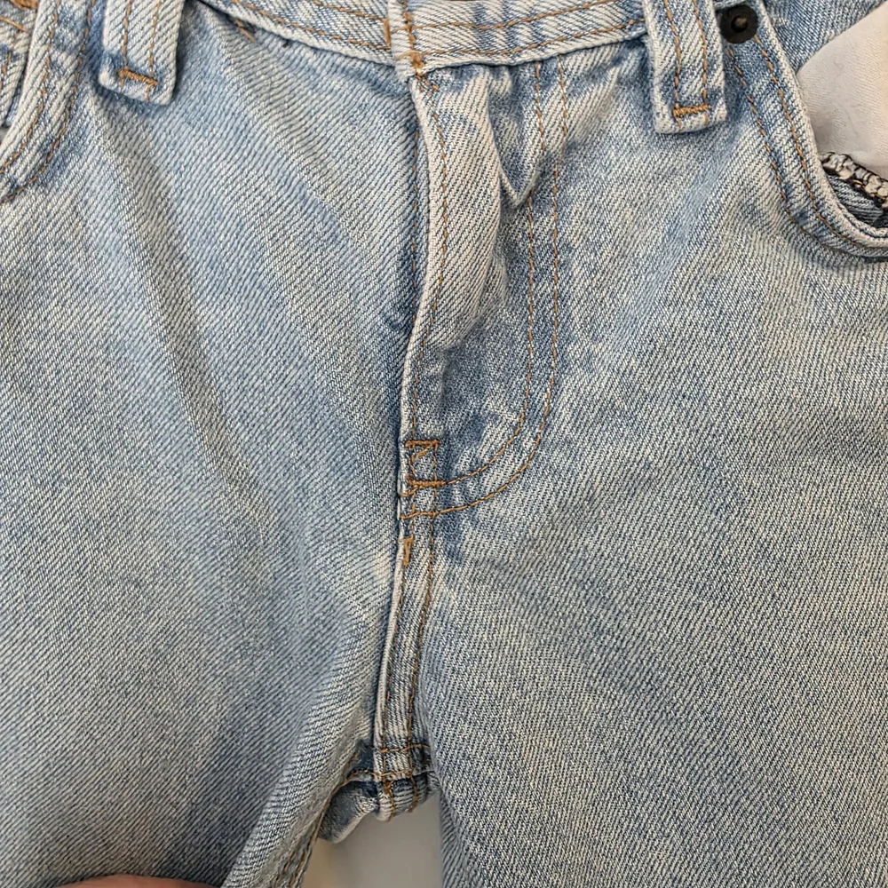 Empyre Light Blue Straight Leg Jeans - Picture 3 of 11